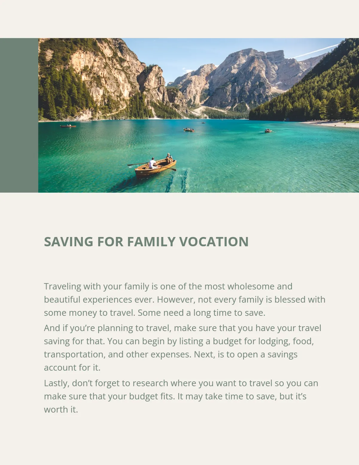 Free Travel Guide eBook Template to Edit Online