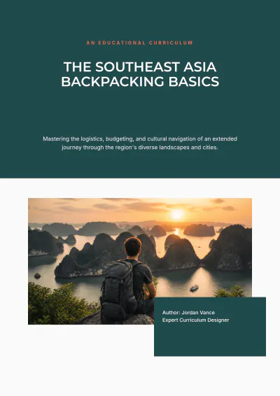 Free Travel Guide eBook Template to Edit Online