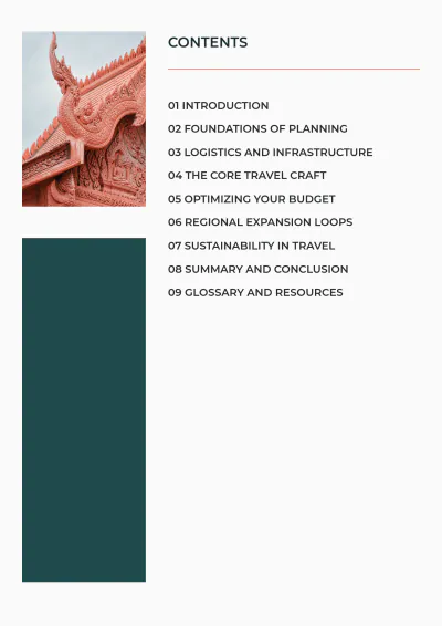 Free Travel Guide eBook Template to Edit Online