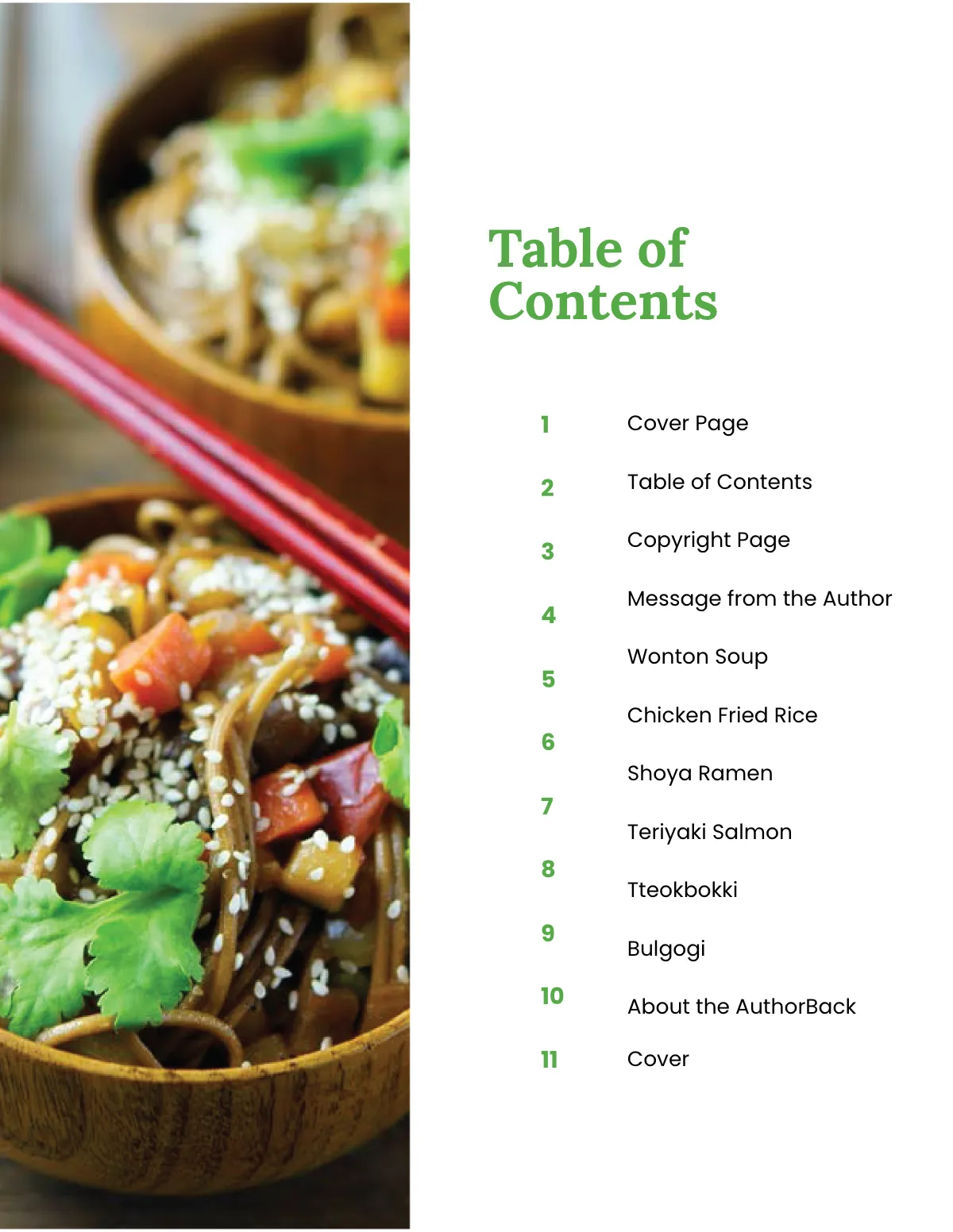 Free Restaurant Cookbook Template to Edit Online