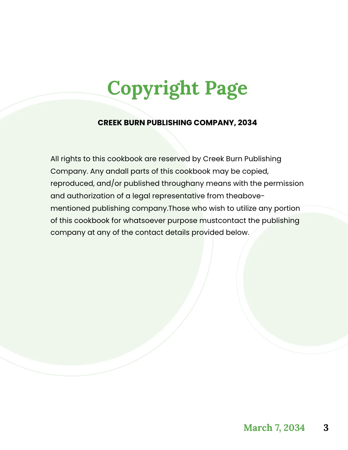 Free Restaurant Cookbook Template to Edit Online