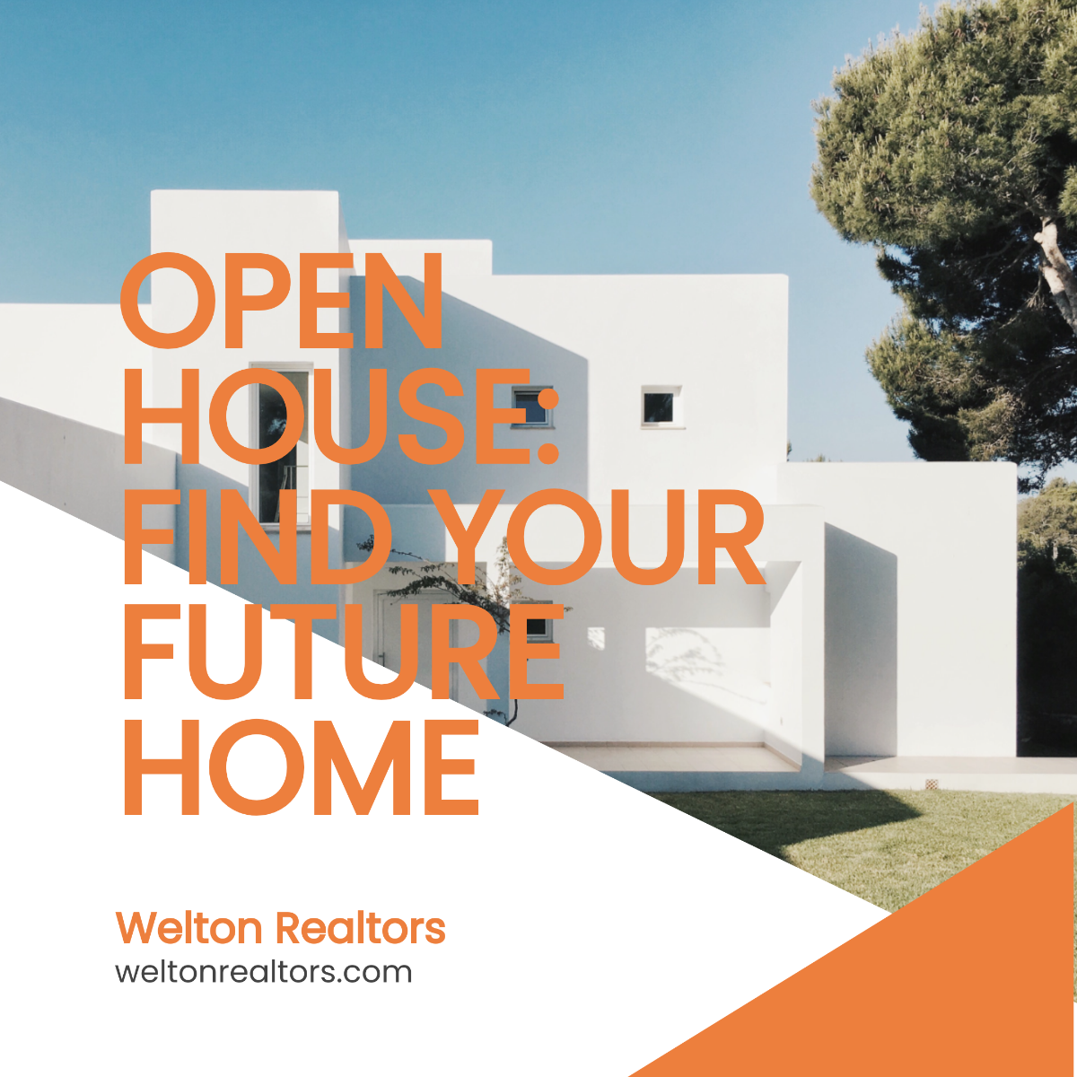 Modern Open House Instagram Post Template