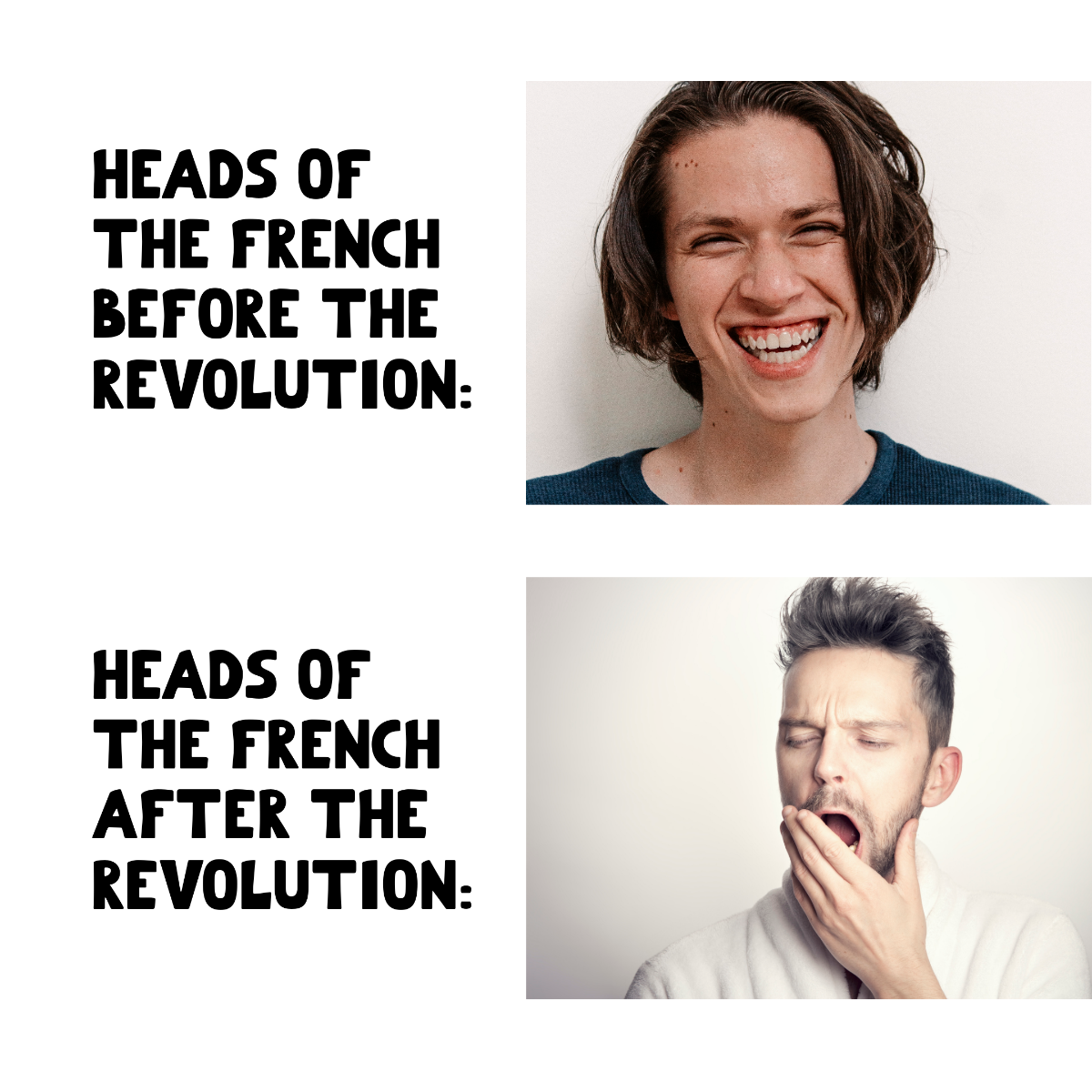 Free French Revolution Meme Template