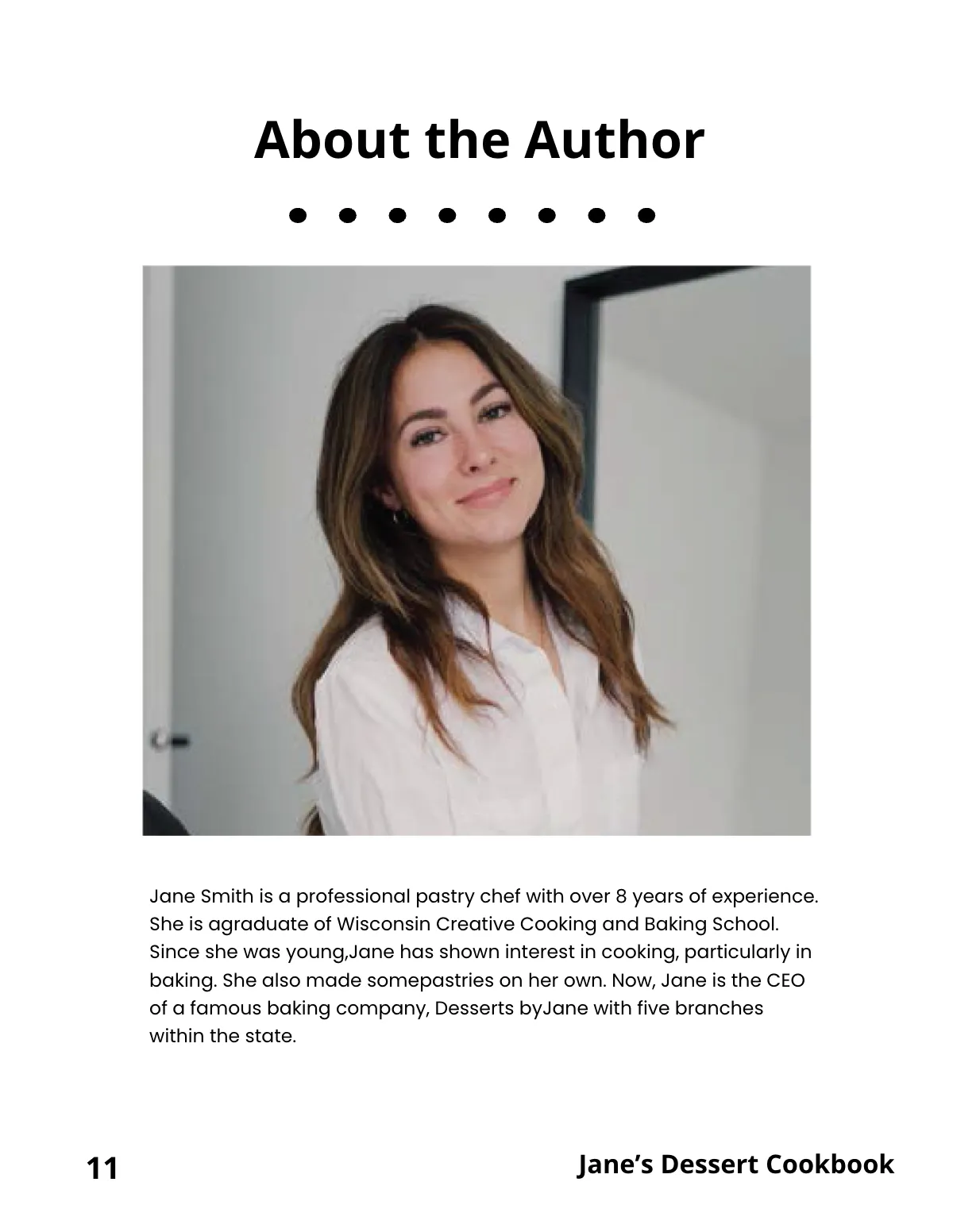 Free Desserts Cookbook Template to Edit Online