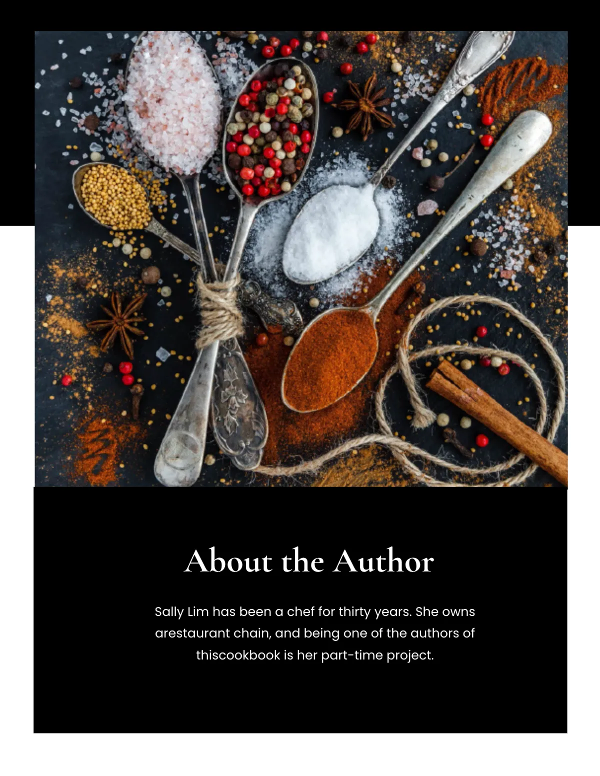 Free Professional School Cookbook Template to Edit Online