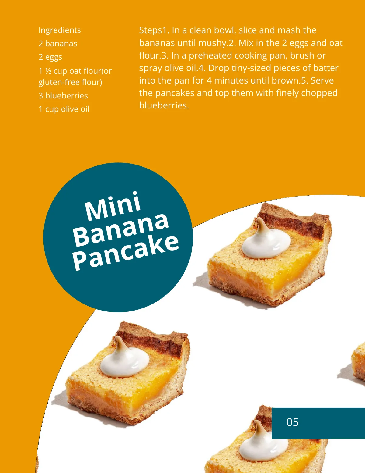 Free Sample Preschool Cookbook Template to Edit Online