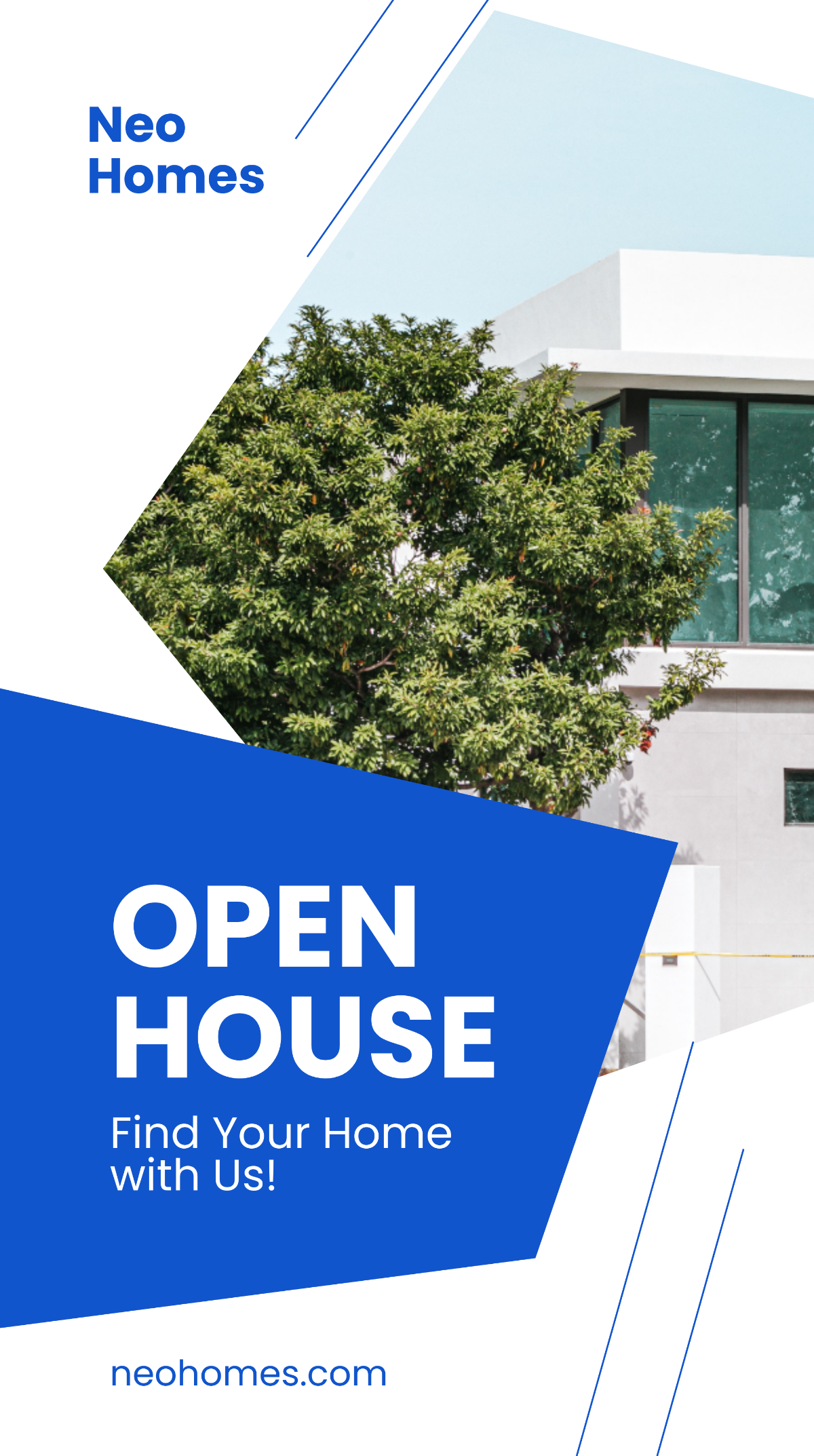 Open House Advertisement Instagram Story Template