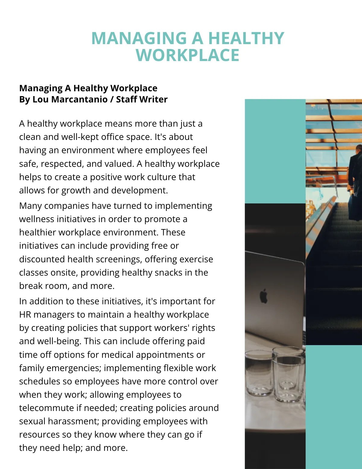 Free HR eBook Template to Edit Online