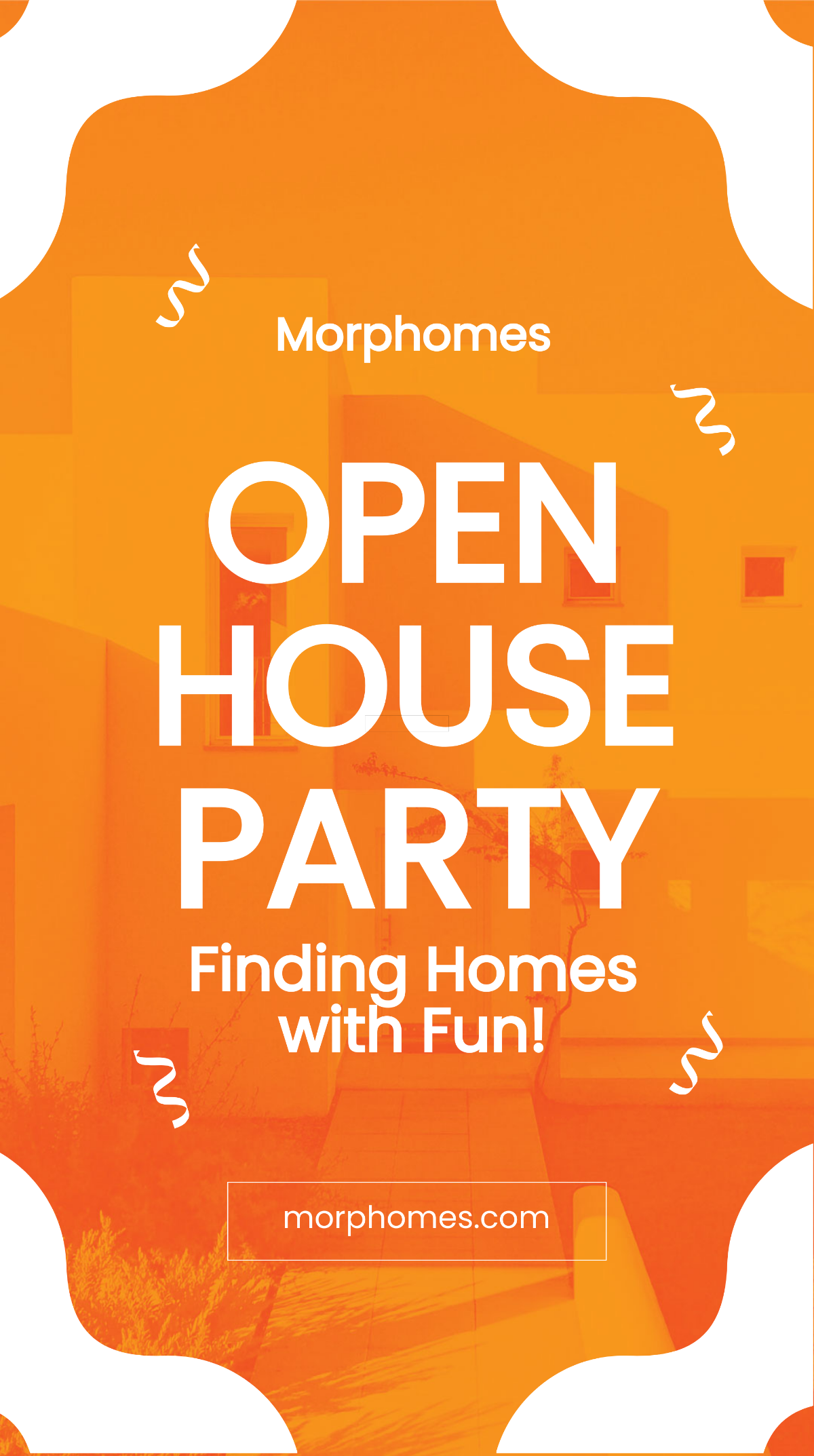 Free Open House Party Whatsapp Post Template
