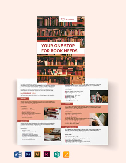27 Library Brochure Templates Psd Docs Apple Pages Illustrator Free Premium Templates
