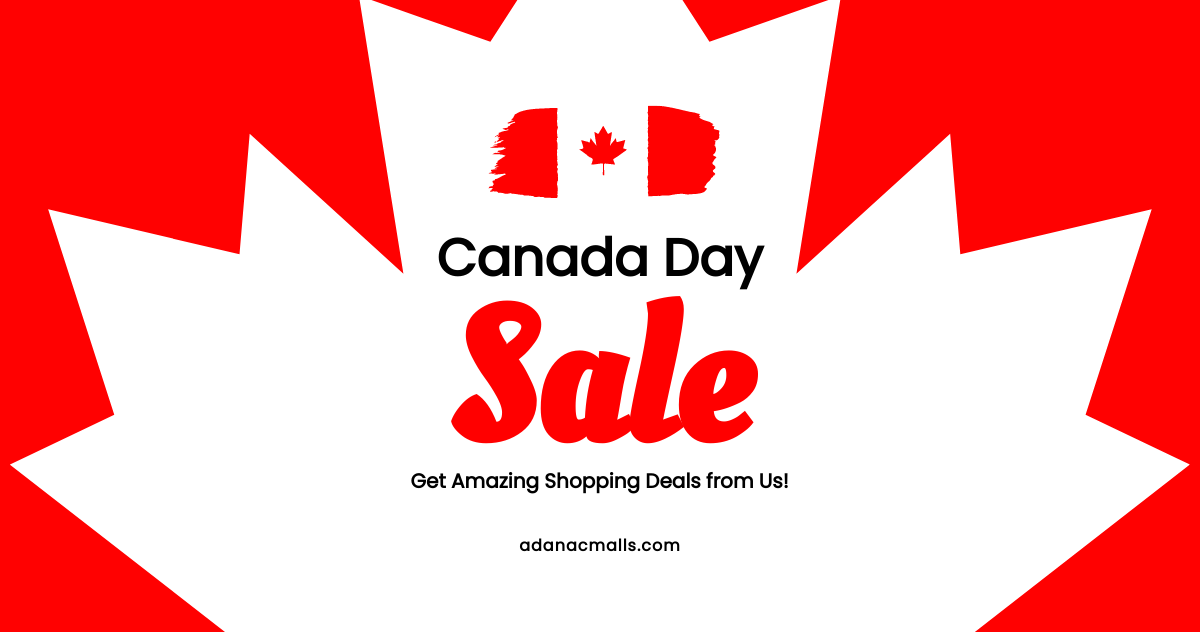 Canada Day Sale Facebook Post Template