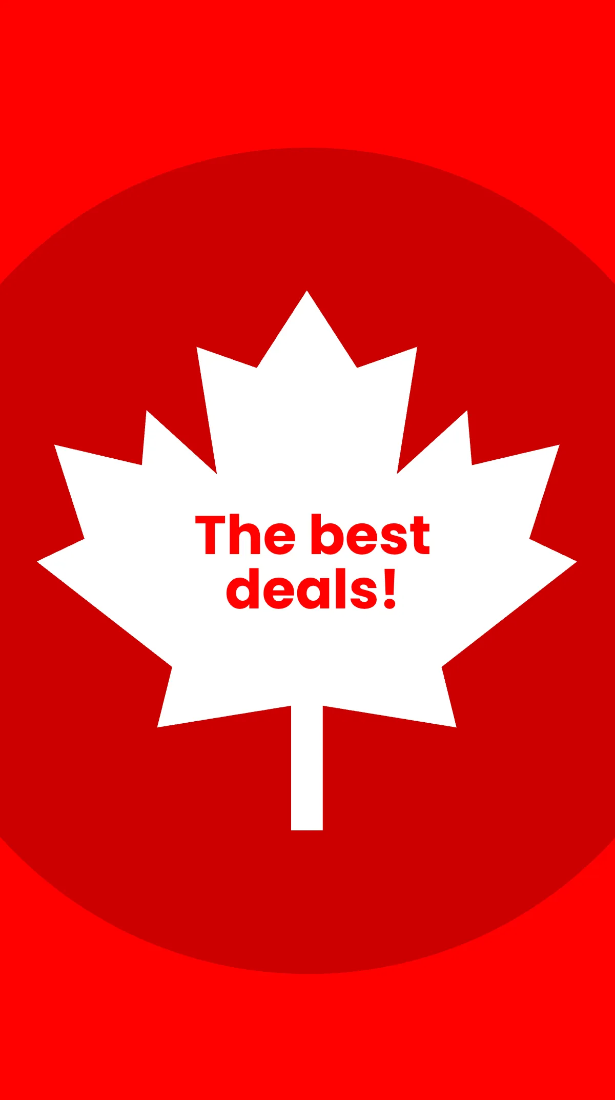 Free Canada Day Sale Instagram Story Template to Edit Online