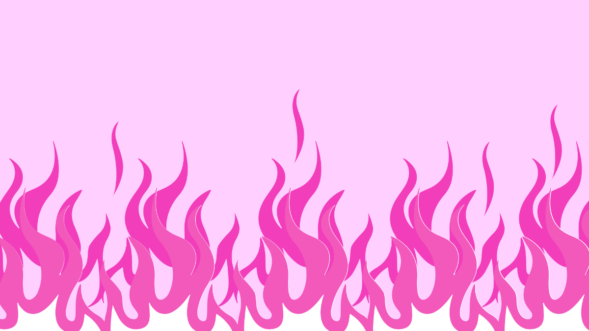 Free Pink Fire Background Template