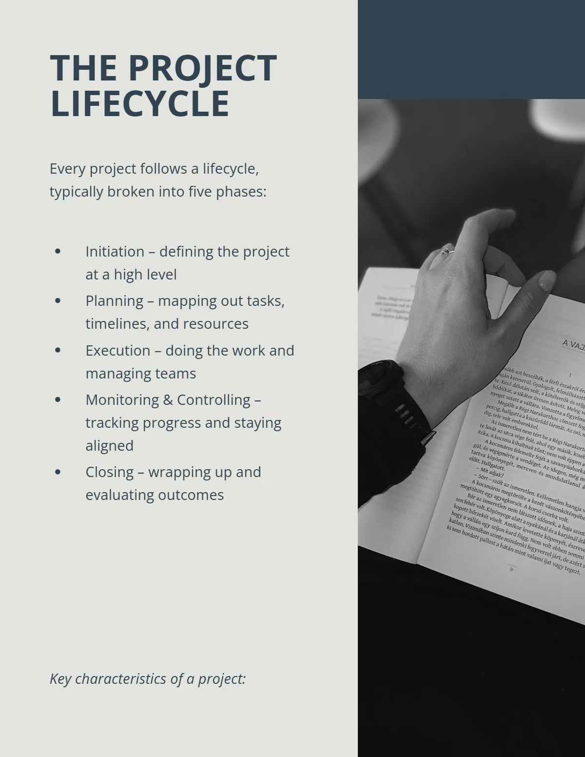 Free Project Management eBook Template to Edit Online Free Project Management eBook Template to Edit Online