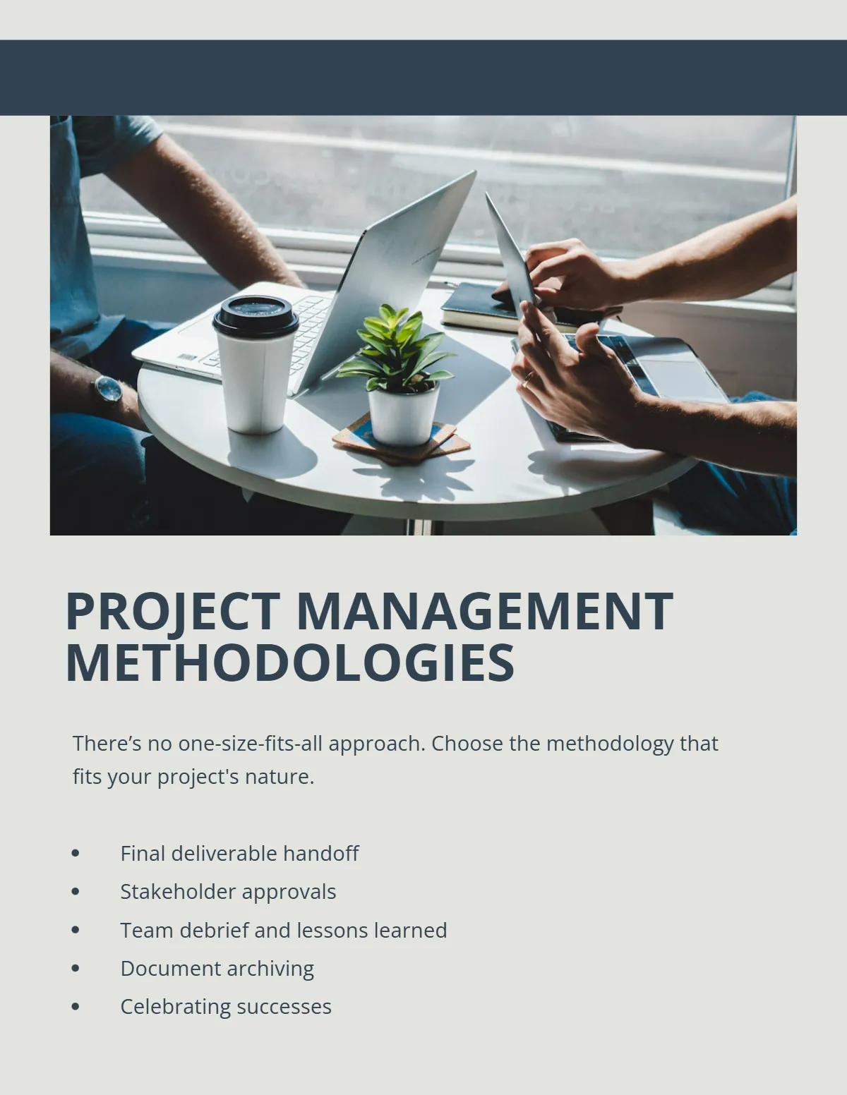 Free Project Management eBook Template to Edit Online Free Project Management eBook Template to Edit Online
