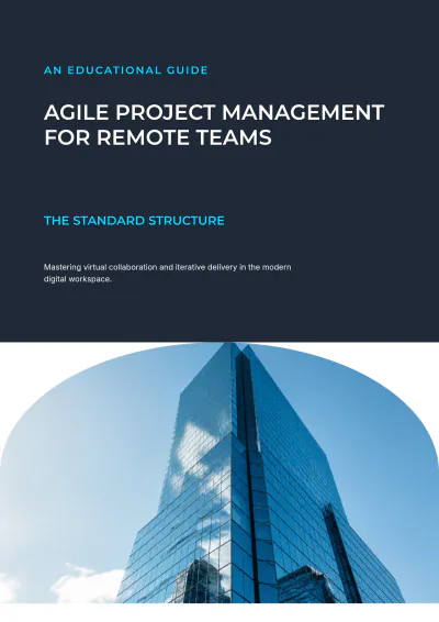 Free Project Management eBook Template to Edit Online