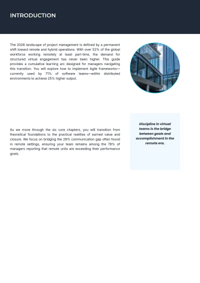 Free Project Management eBook Template to Edit Online