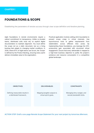 Free Project Management eBook Template to Edit Online