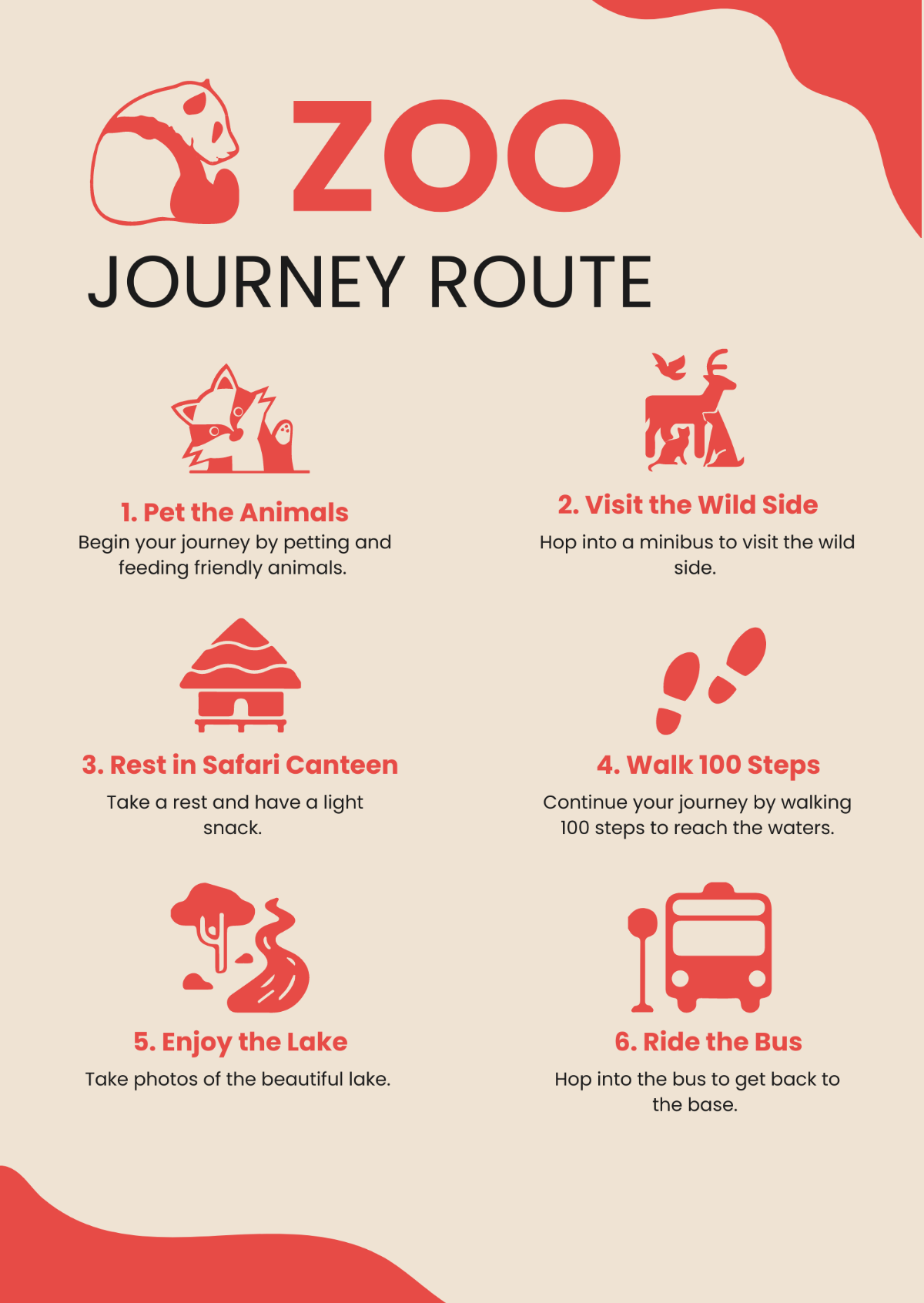 Free Journey Infographic Template