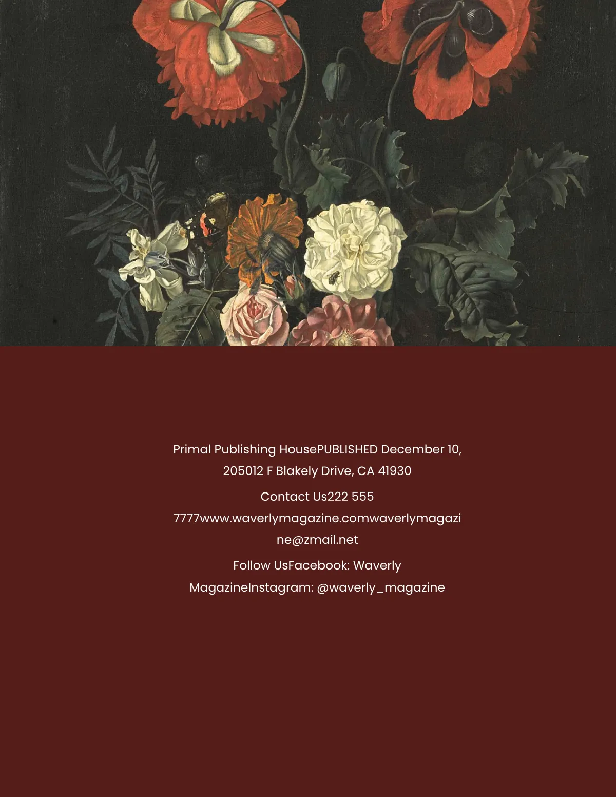 Free Artist Zine Template to Edit Online