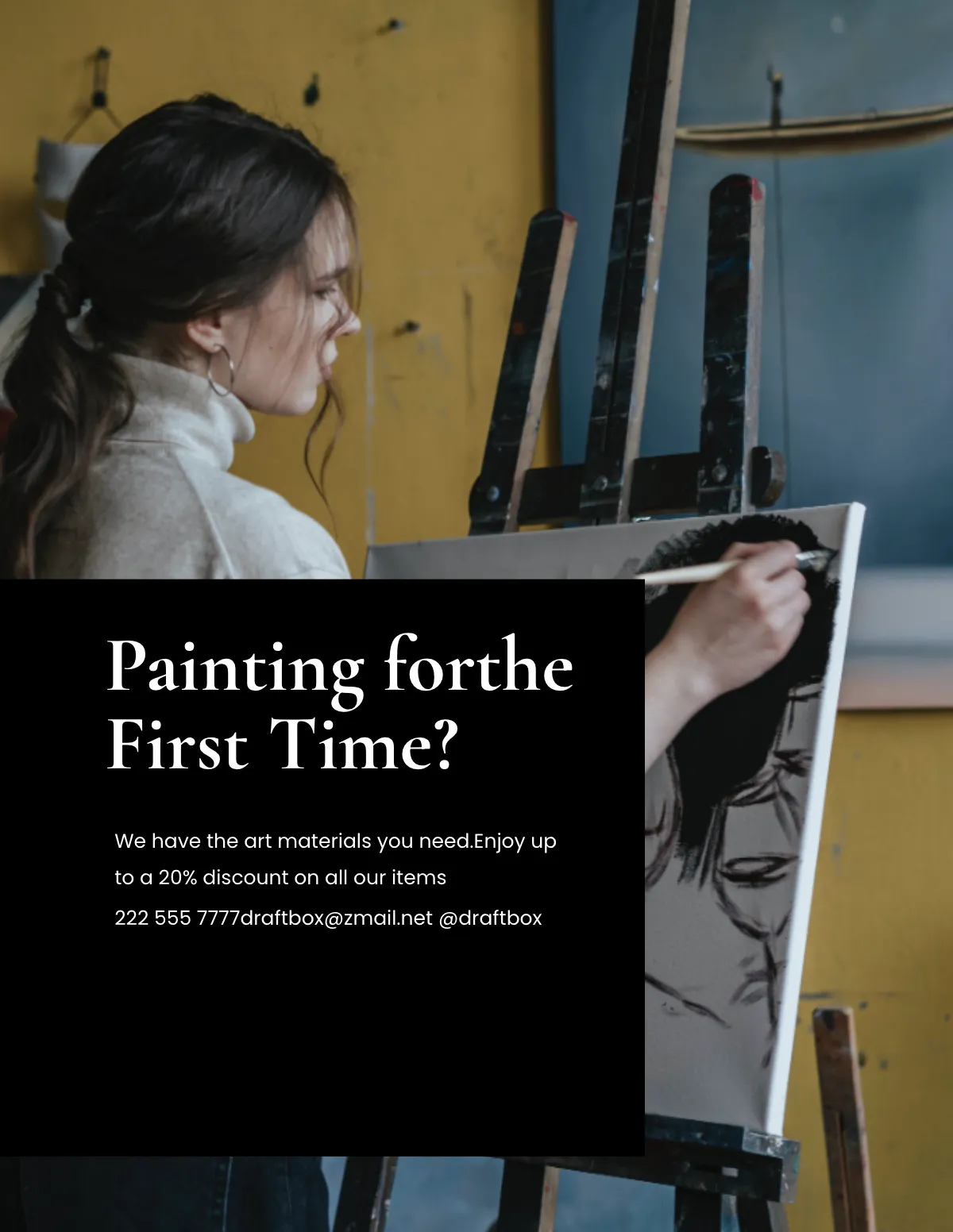 Free Artist Zine Template to Edit Online