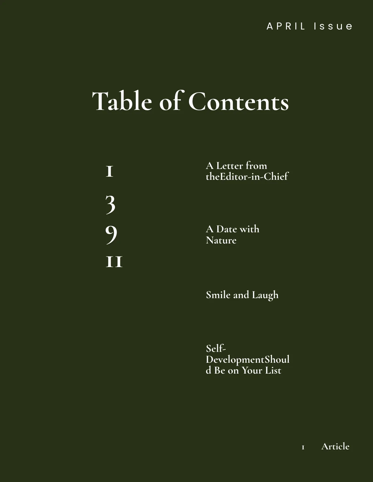 Free Aesthetic Zine Template to Edit Online