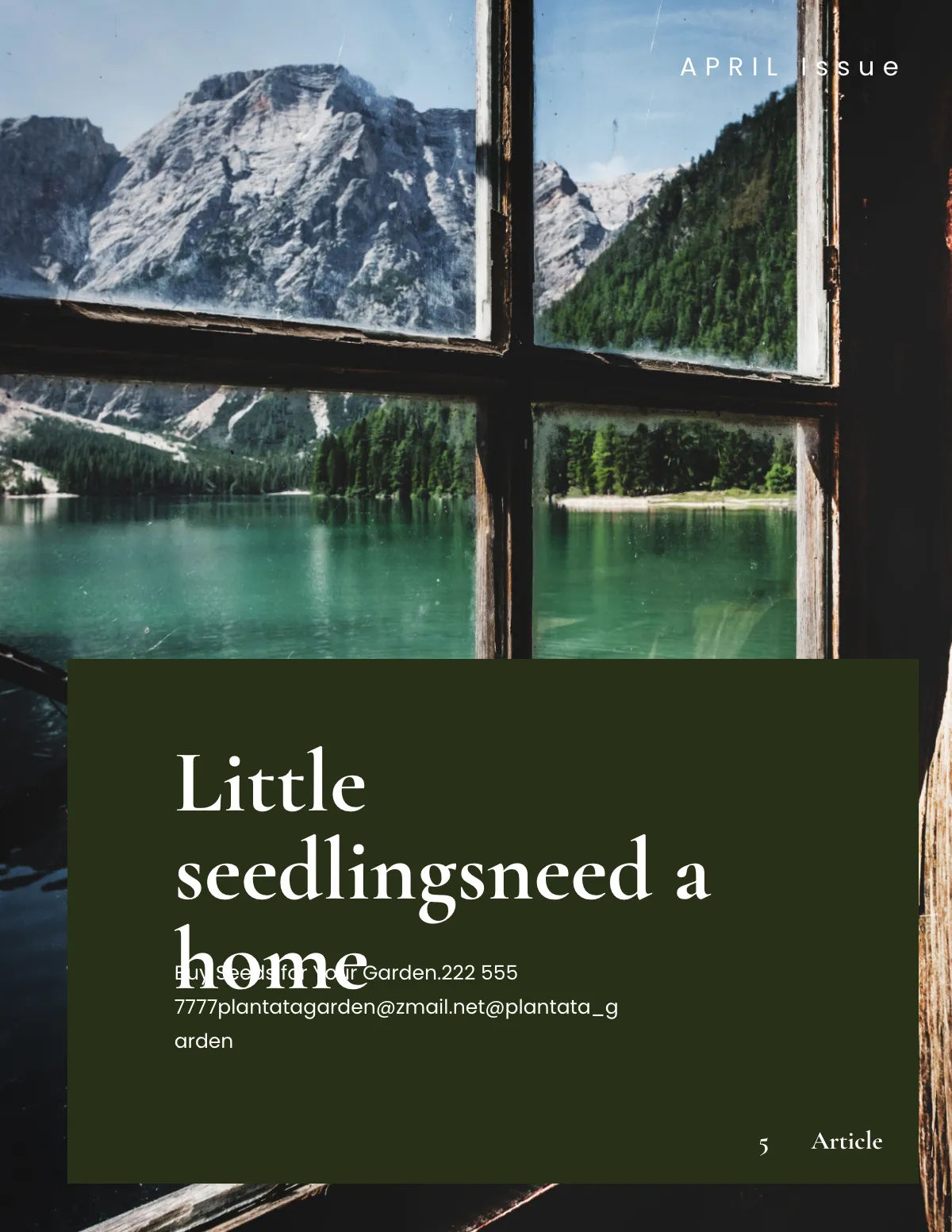 Free Aesthetic Zine Template to Edit Online