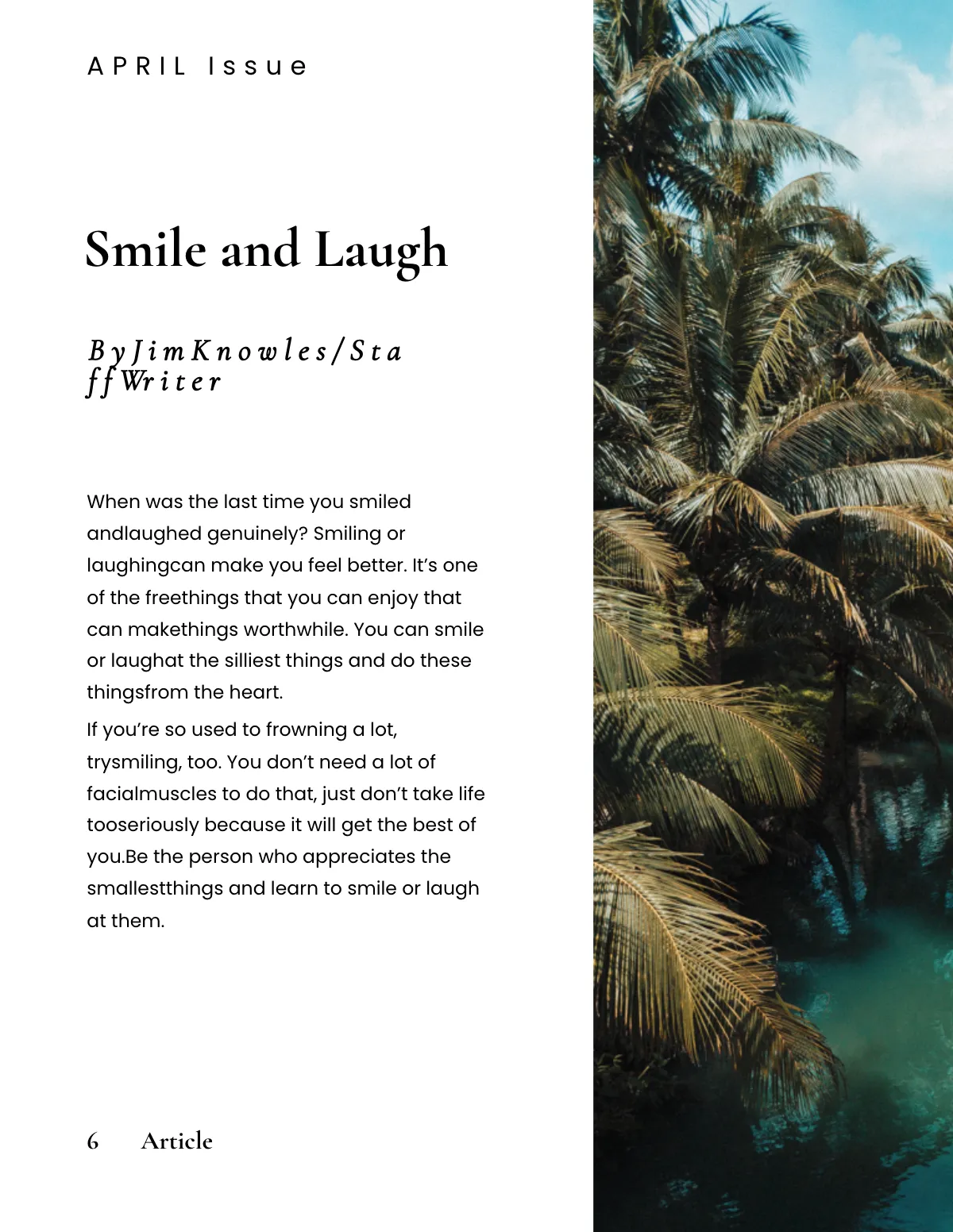 Free Aesthetic Zine Template to Edit Online