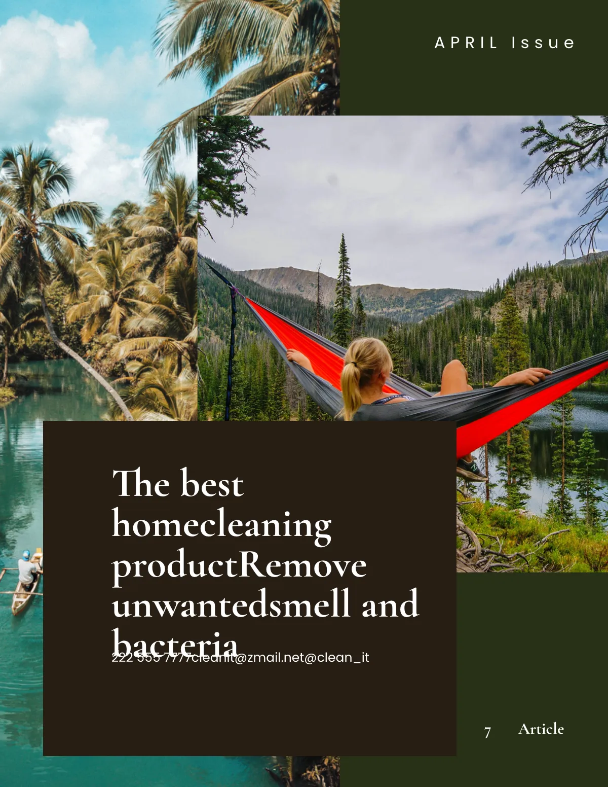 Free Aesthetic Zine Template to Edit Online