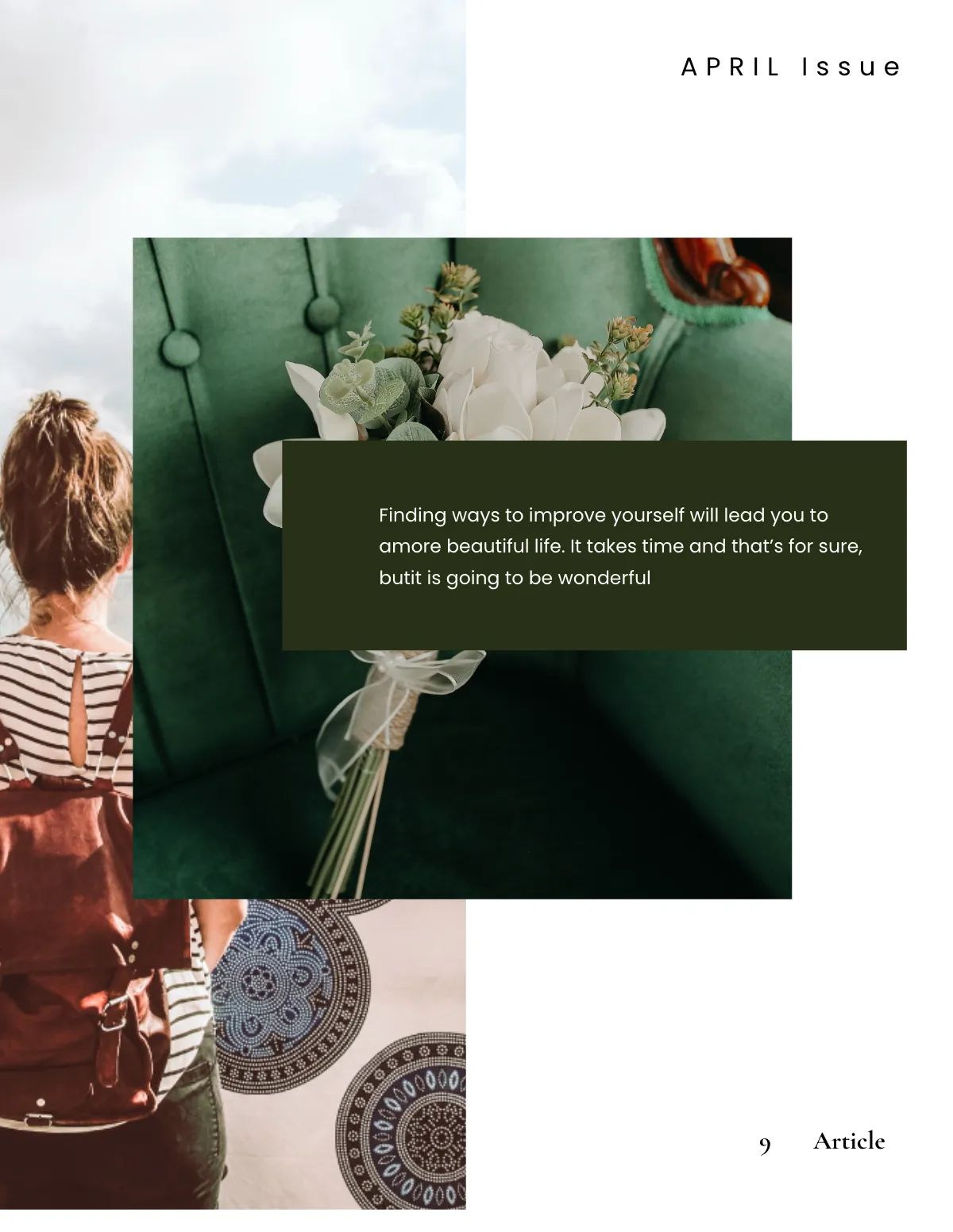 Free Aesthetic Zine Template to Edit Online