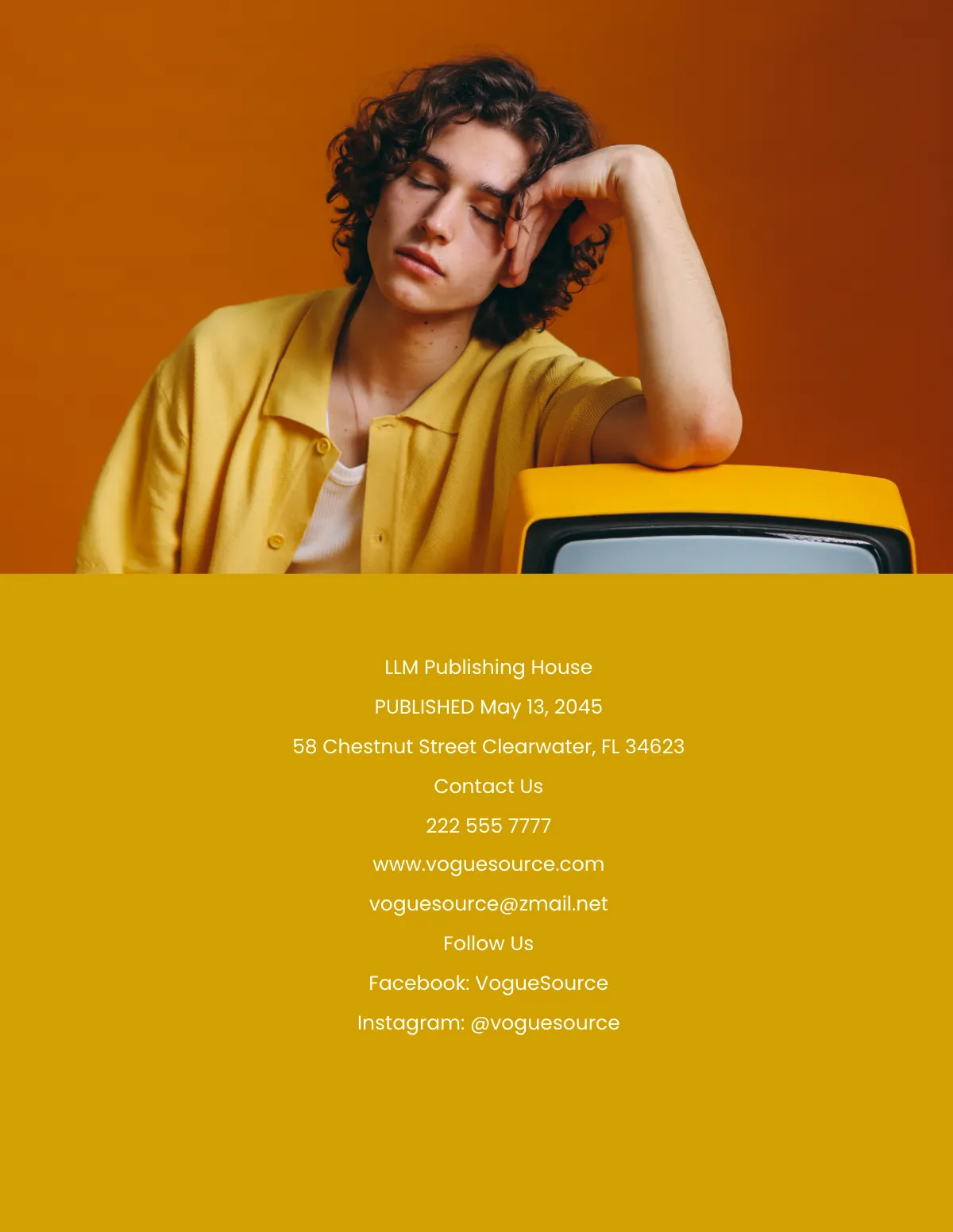 Free Clothing Zine Template to Edit Online