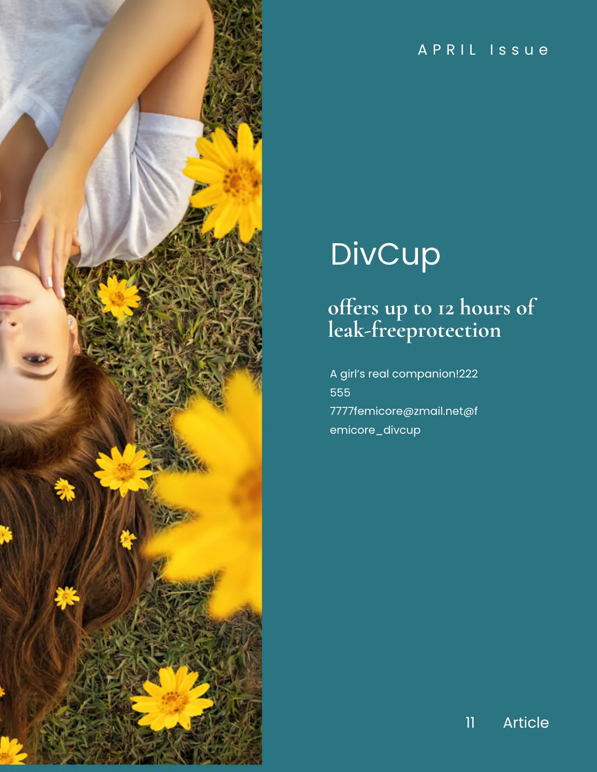 Free Feminist Zine Template to Edit Online