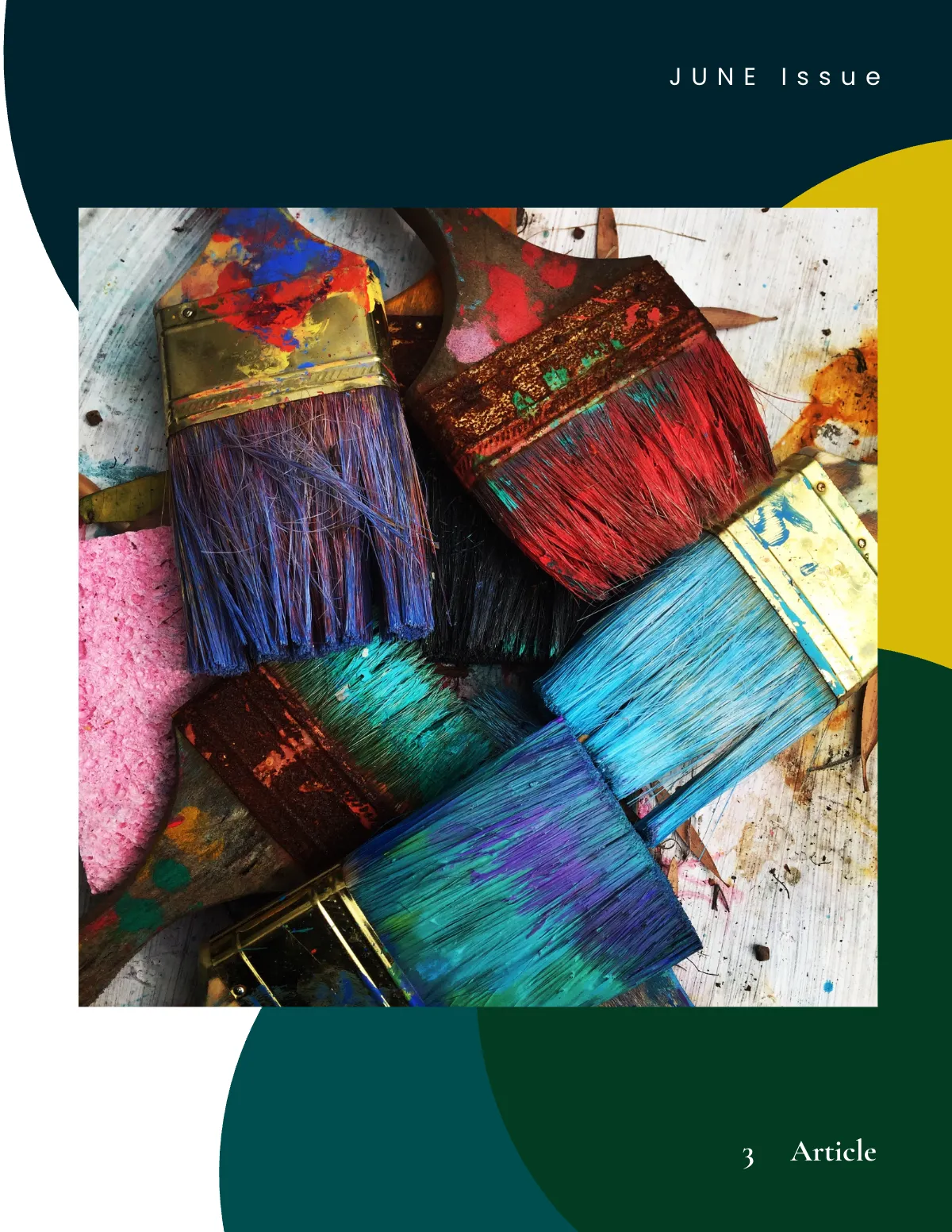 Free Creative Zine Template to Edit Online