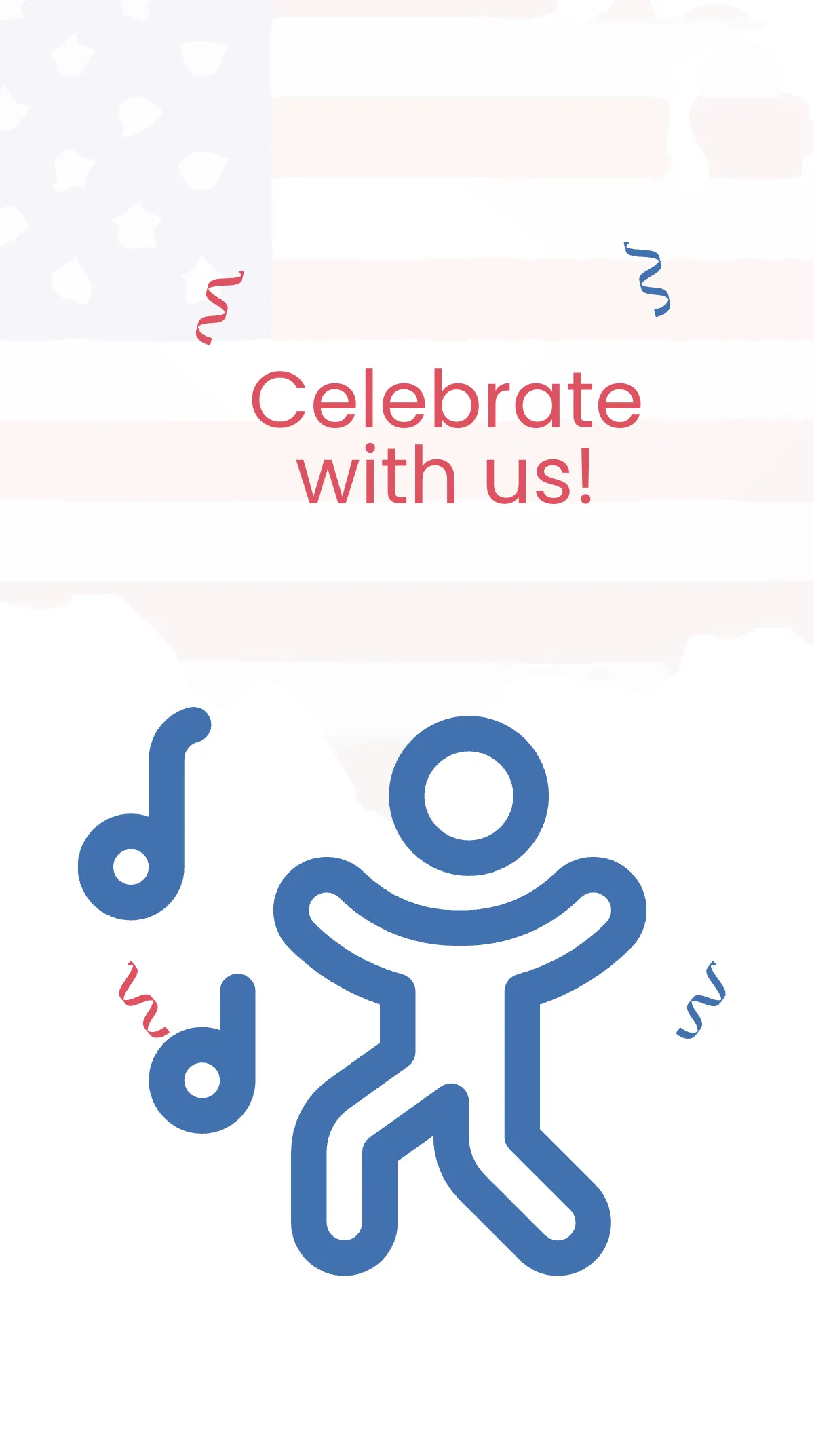 Free 4th Of July Party Instagram Story Template to Edit Online