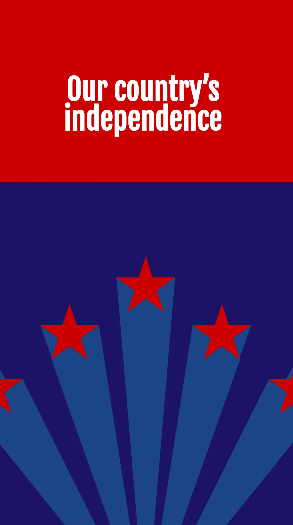 Free 4th Of July Invitation Instagram Story Template to Edit Online