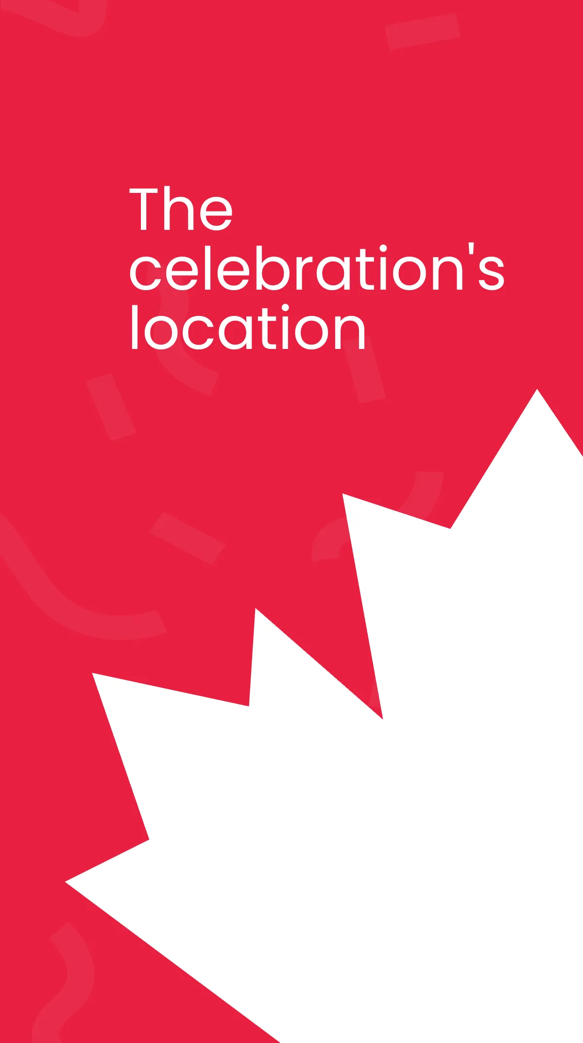 Free Canada Day Celebration Instagram Story Template to Edit Online