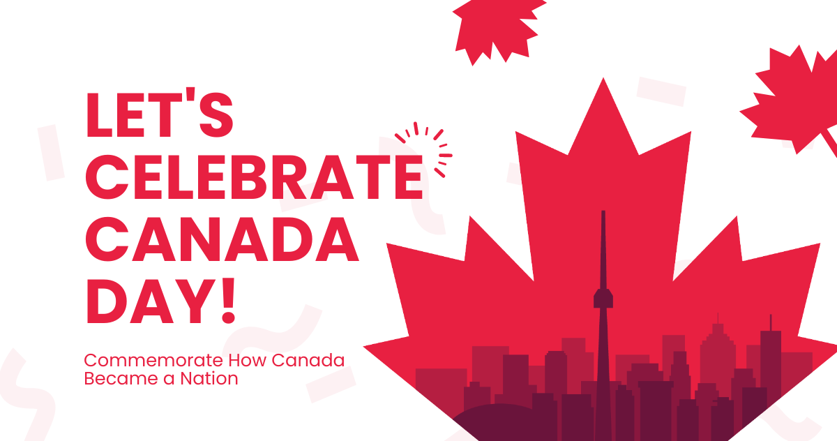 Free Canada Day Celebration Facebook Post Template