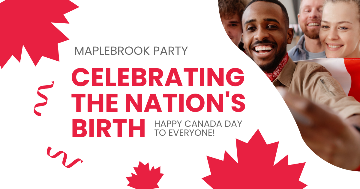 Canada Day Party Facebook Post