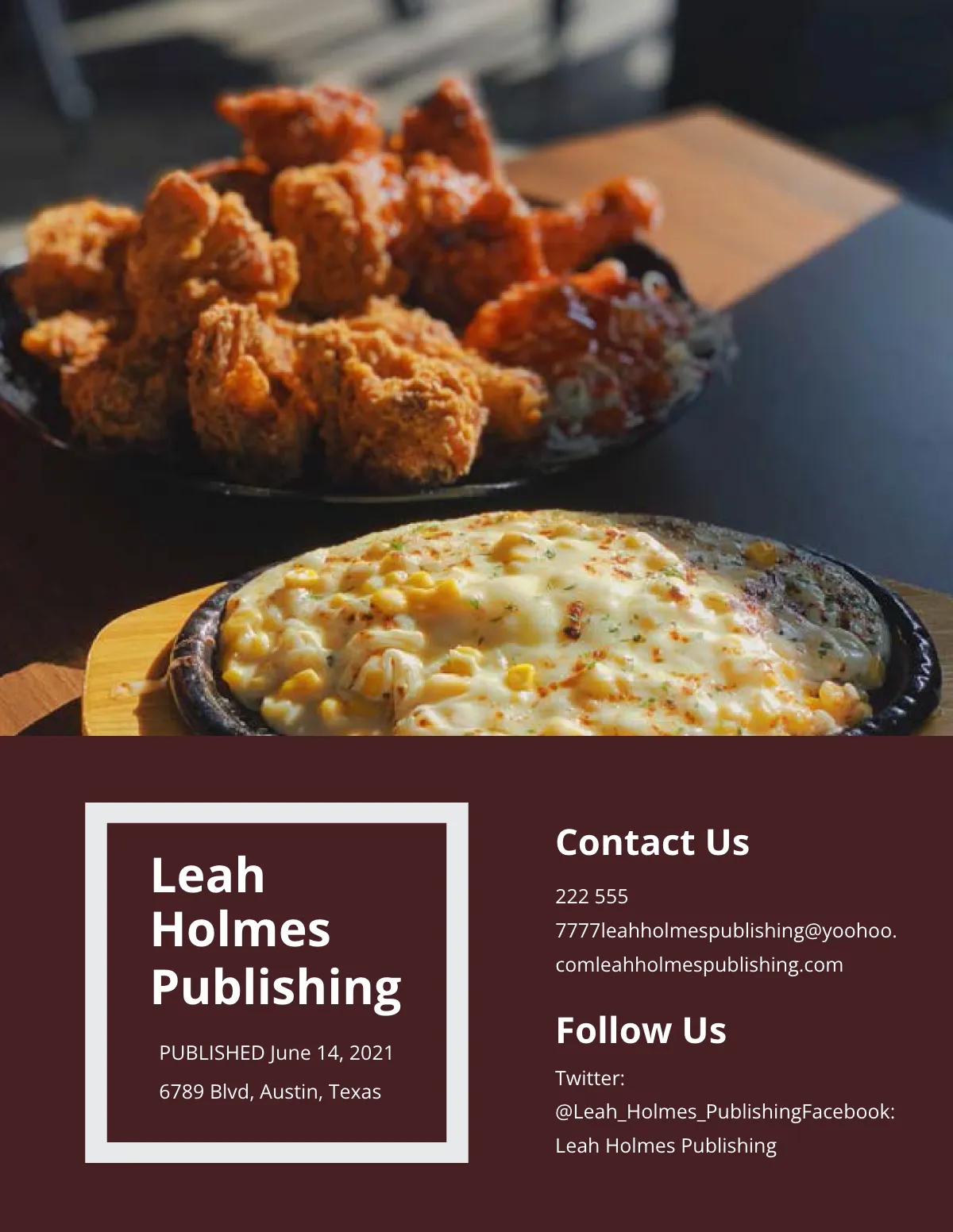 Free Battle Food Cookbook Template to Edit Online