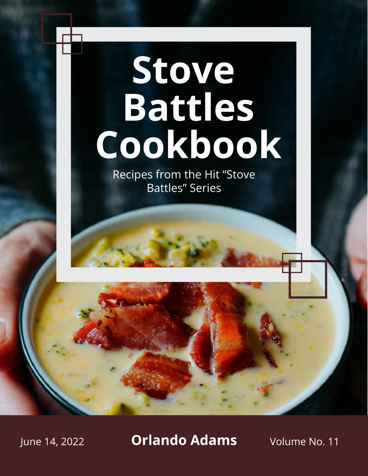 Free Battle Food Cookbook Template
