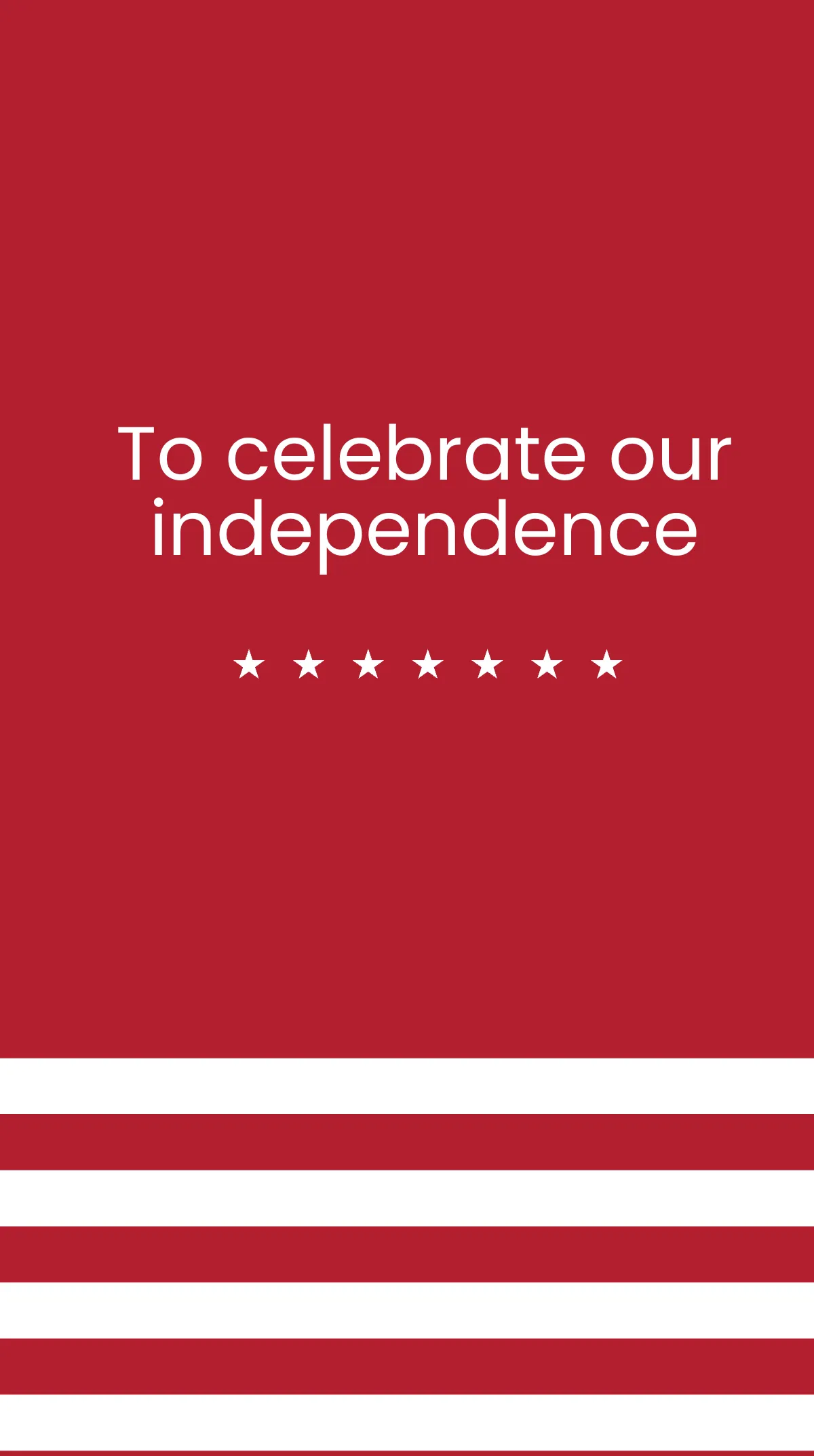 Free 4th Of July Event Instagram Story Template to Edit Online