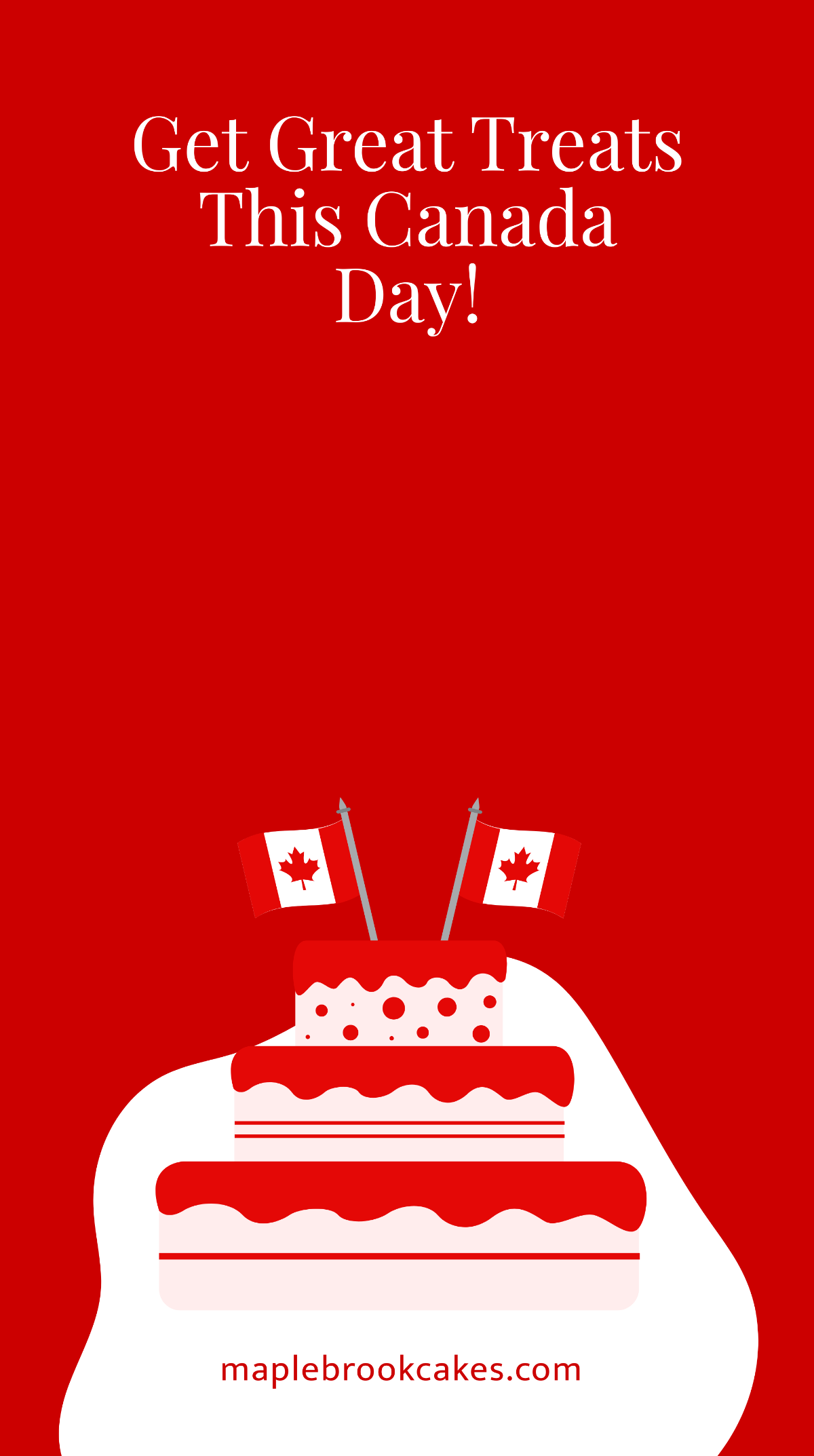 Canada Day Ad Snapchat Geofilter Template
