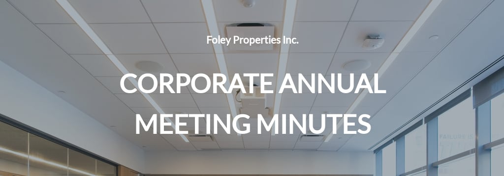Corporate Annual Meeting Minutes Template.jpe