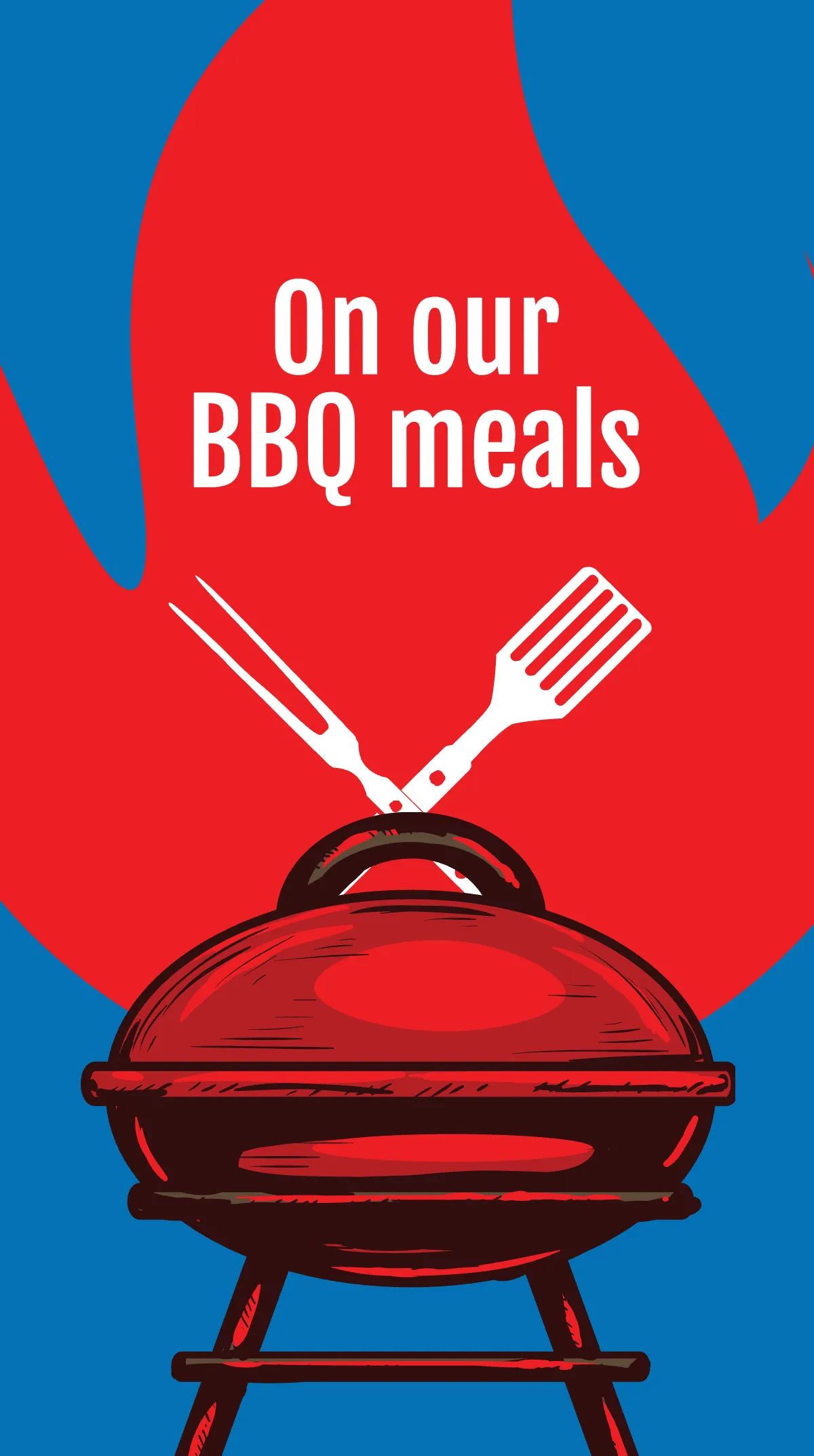 Free 4th Of July Bbq Instagram Story Template to Edit Online