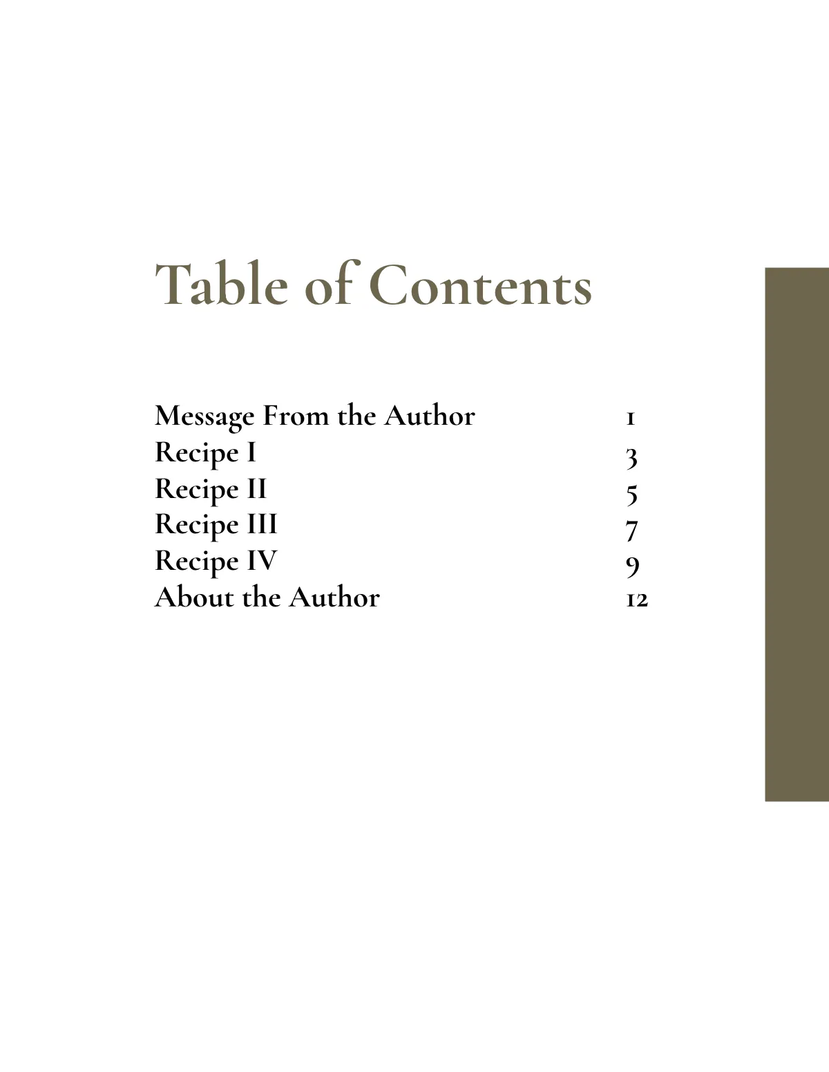 Free Elegant School Cookbook Template to Edit Online