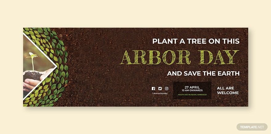 Arbor Day Tumblr Banner Template