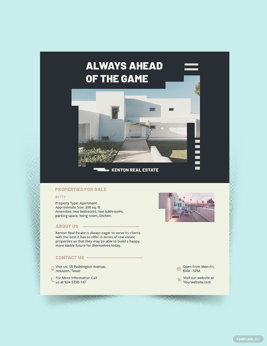 House Home Community Flyers Template