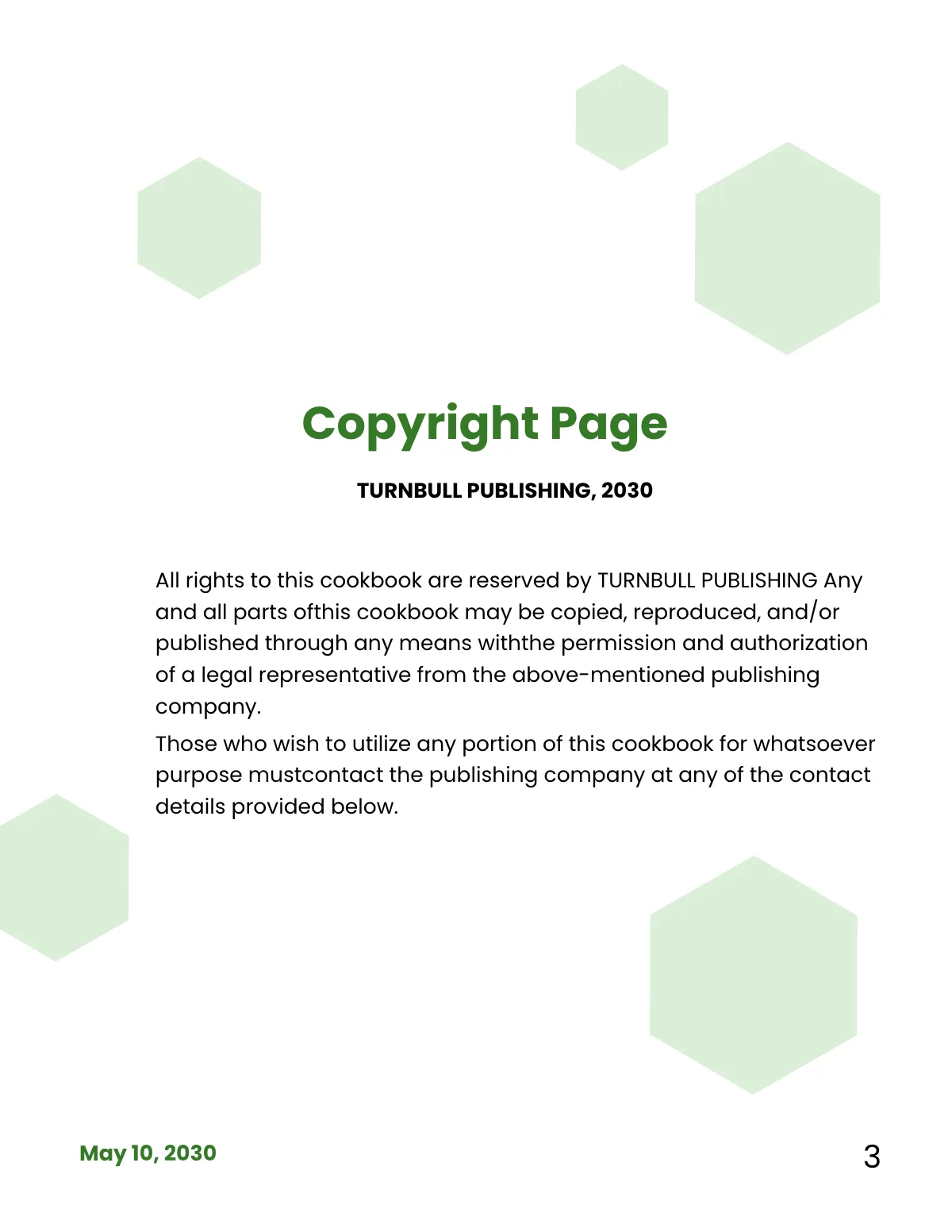 Free Creative School Cookbook Template to Edit Online