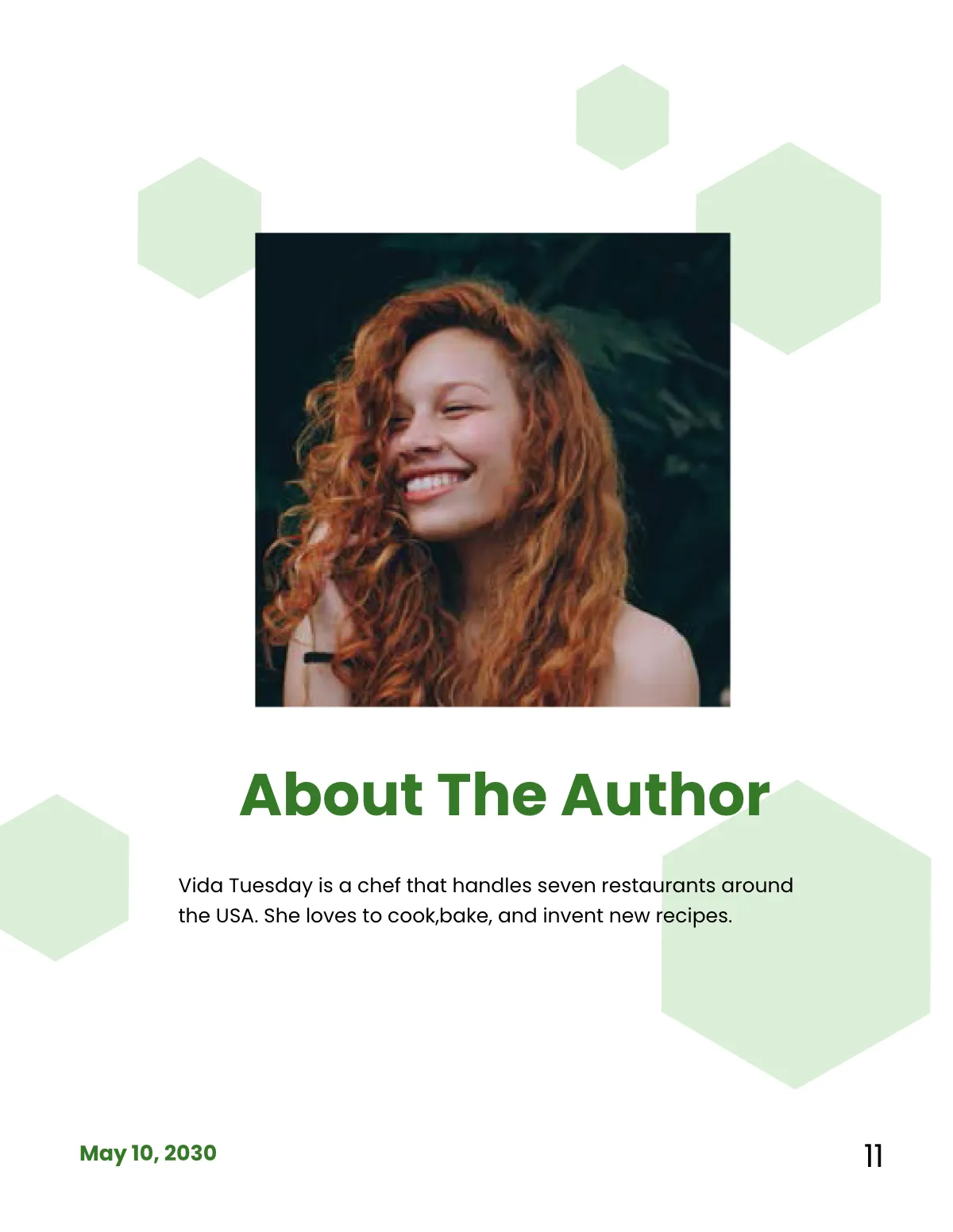 Free Creative School Cookbook Template to Edit Online