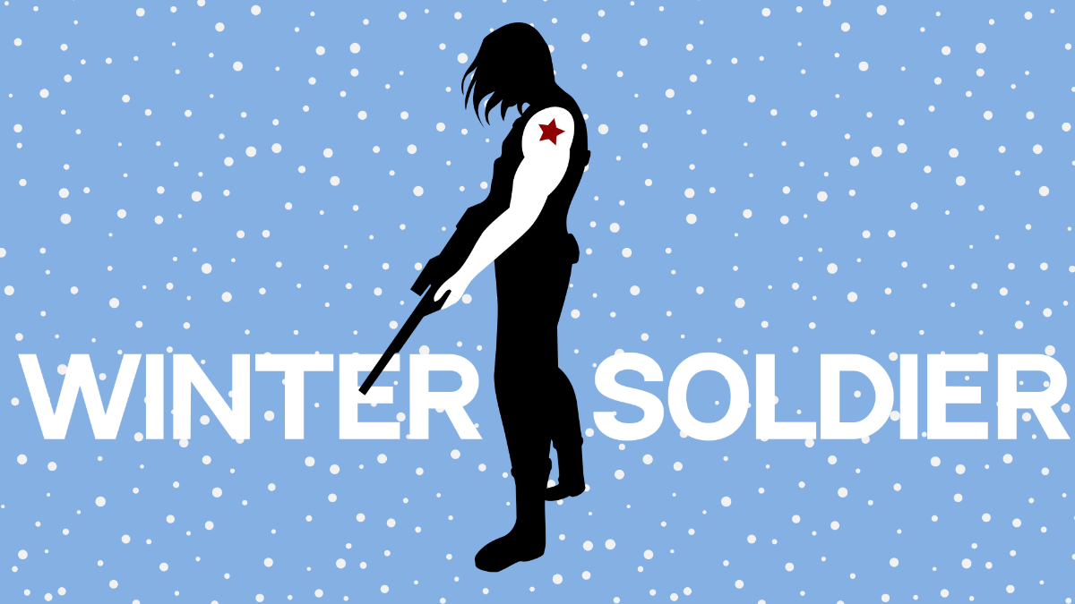 Winter Soldier Background Template
